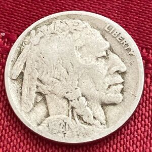 Vintage 1927 P Indian Buffalo Nickel